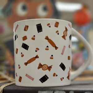 Hyde And Eek Boutique Trick or Treat Mug Halloween Stoneware - 16 0z.